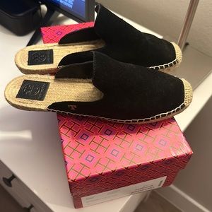 Tory Burch Suede Espadrilles